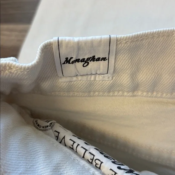 Frank & Eileen Cream Ankle Jeans - Picture 4 of 8